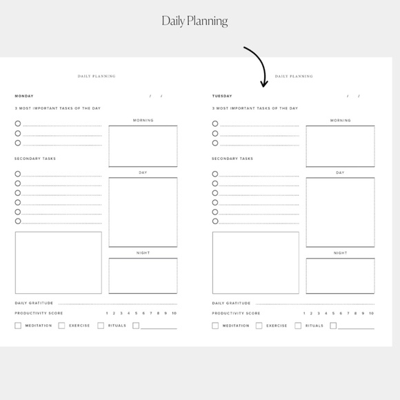 Still Classics Get It Done Daily Planner - Picture 3 of 3